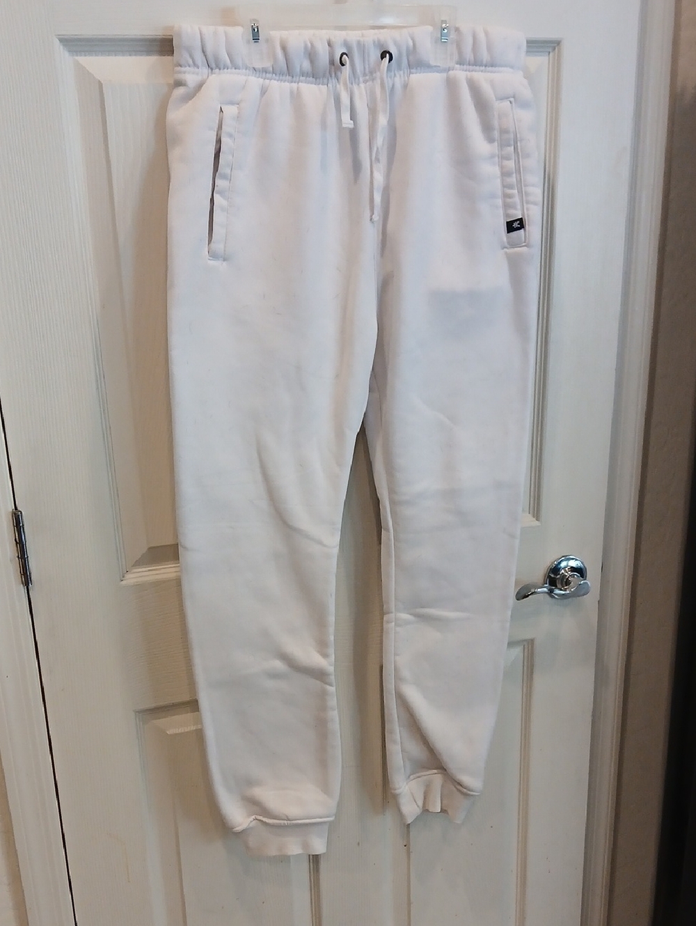 Zoo York White Men's Jogger Sweatpants with Drawstring